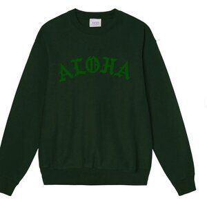 Green Fabric Material
